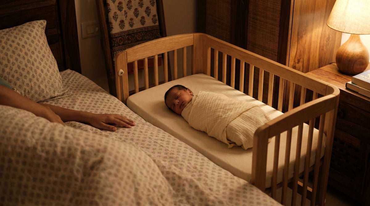 Bedside Crib vs Cot vs Co-Sleeping: What's Safest for Your Baby?