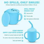 BPA-Free Silicone Suction Feeding Set