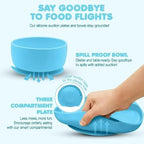BPA-Free Silicone Suction Feeding Set