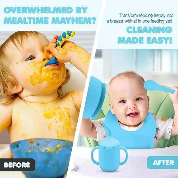 Safekido Premium Baby feeding set