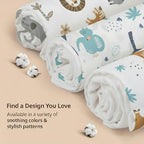 Soft Cotton Muslin Swaddle Sheets, Set of 2