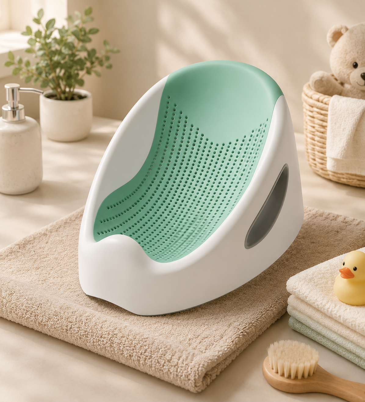 SafeSplash Portable Anti-Skid Bath Seat