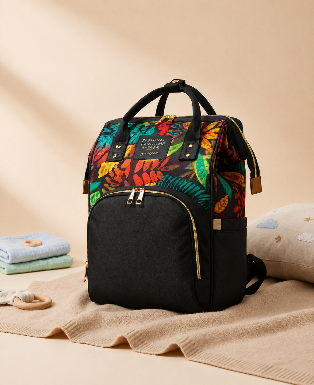 Spacious Diaper Backpack for Travel
