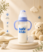 Slim Borosilicate Glass Feeding Bottle