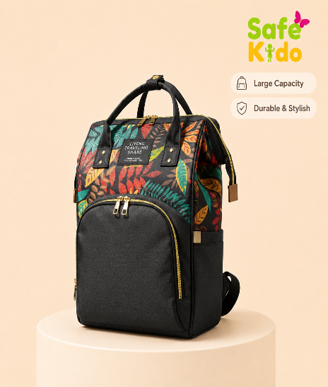 Safekido Leaf Trail Baby Diaper Backpack