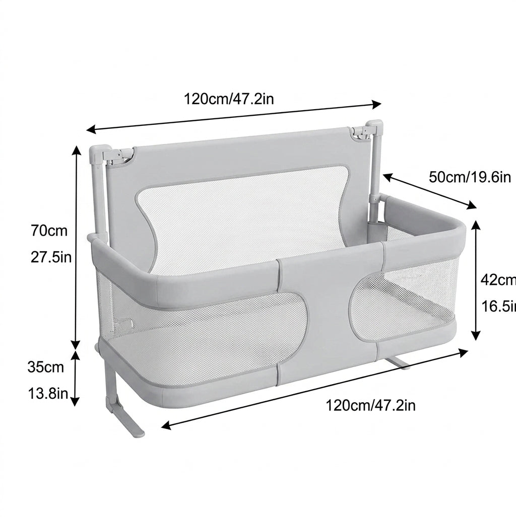 Tender Touch Breathable Co-Sleeper Crib