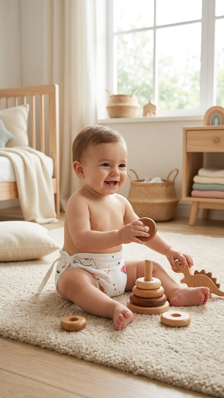 Safekido Mus Small Padded Nappy