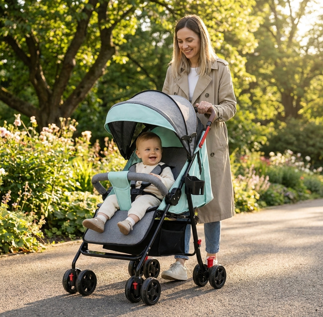 Joy Ride 5-Point Harness Foldable Stroller