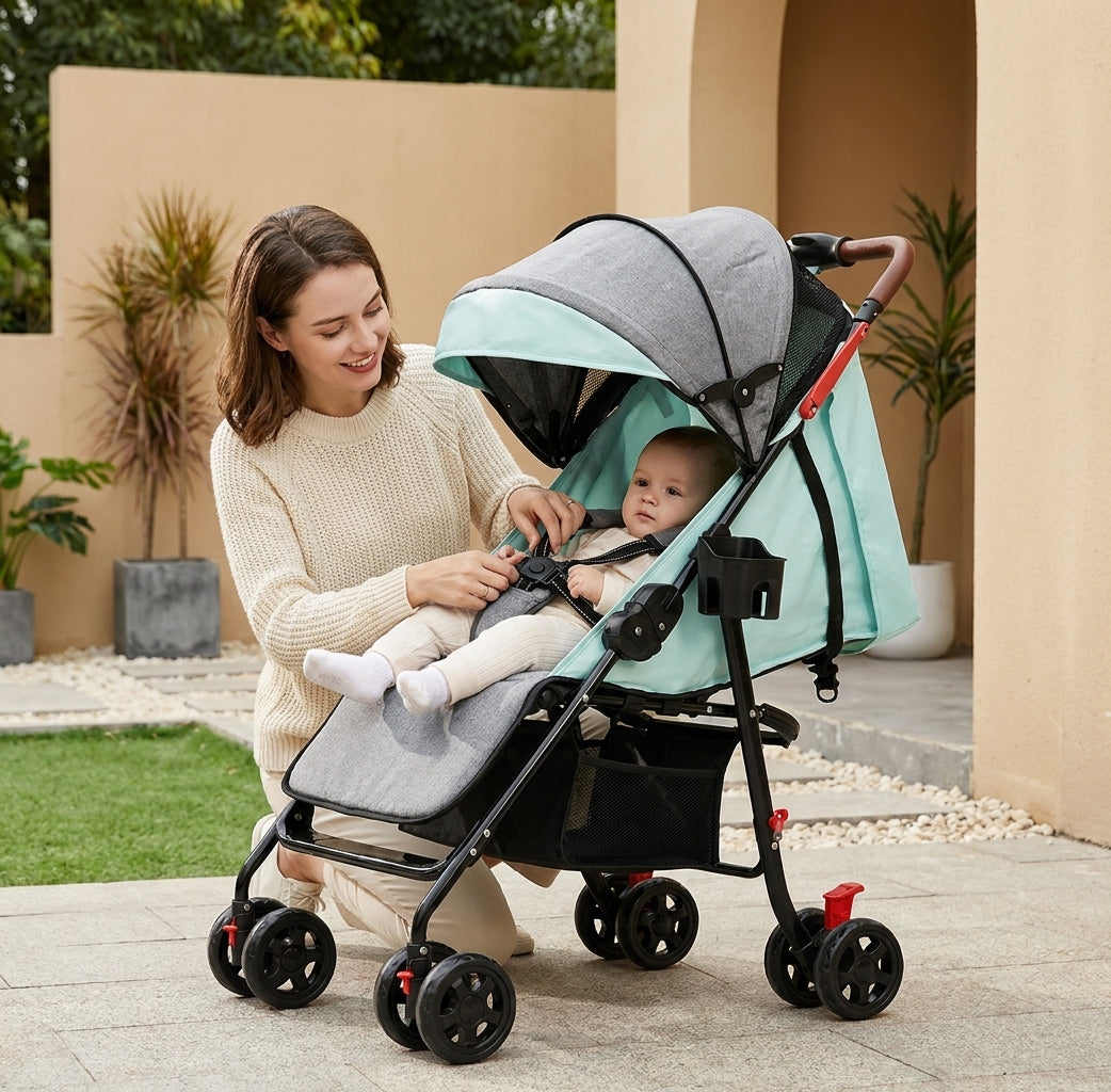 Joy Ride 5-Point Harness Foldable Stroller