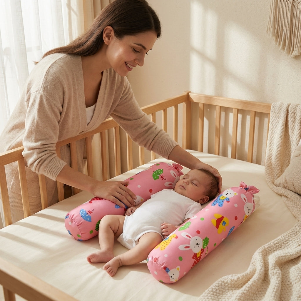 Anti-Roll Baby Safety Positioner Pillow