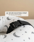 Full-Size Ergonomic Nursing Pillow for Feeding & Tummy Time