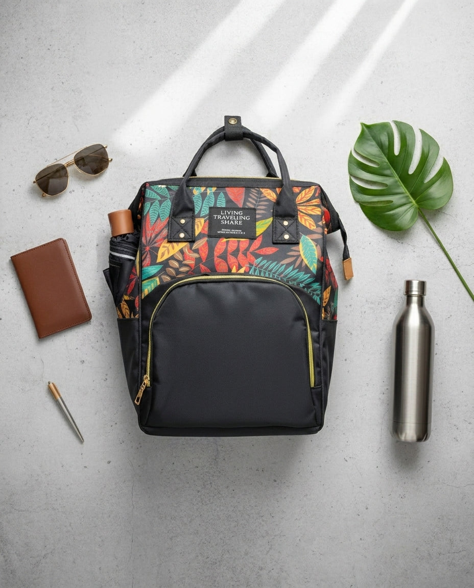 Spacious Diaper Backpack for Travel