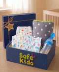 SafeKido Roshni Festive Hamper in a navy gift box