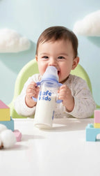 Slim Borosilicate Glass Feeding Bottle