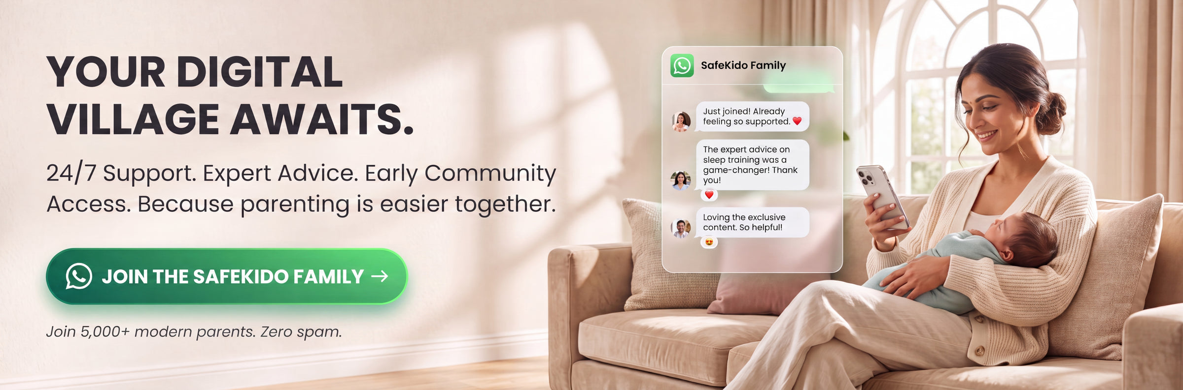 SafeKido WhatsApp Community