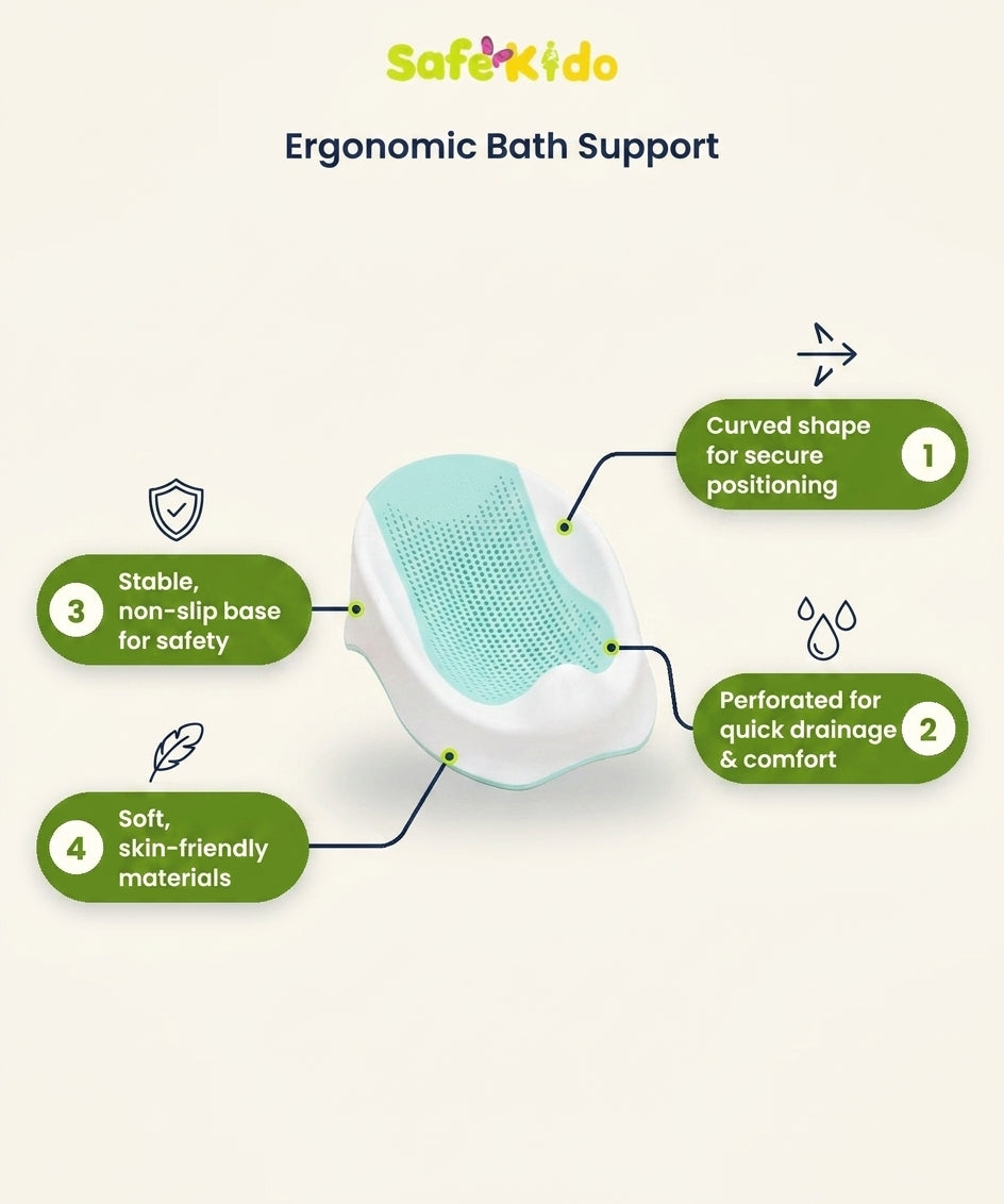 SafeSplash Portable Anti-Skid Bath Seat details