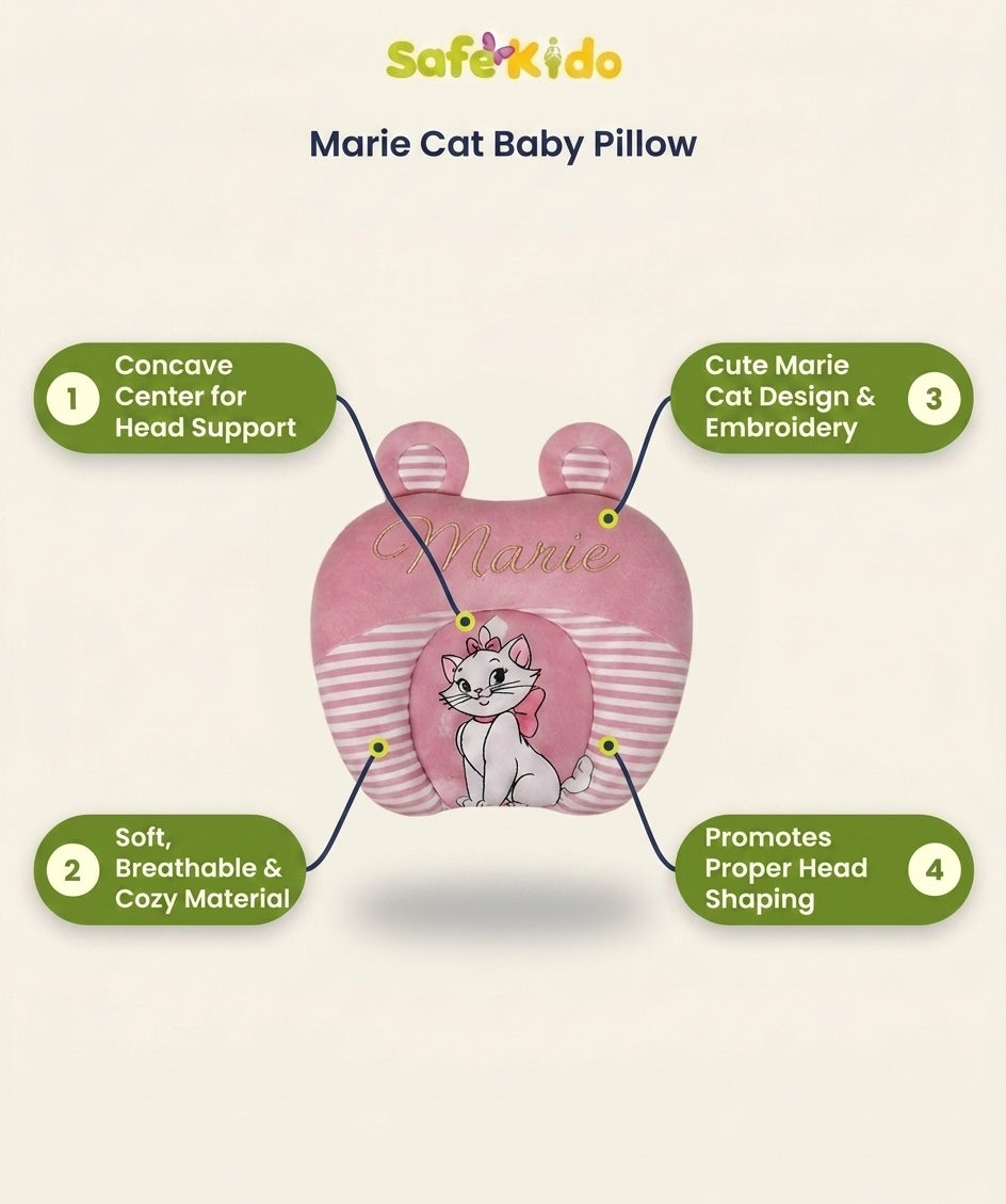 Flat-Head Prevention Mustard Seed Pillow details