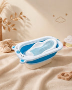 Anti-Slip BPA-Free Bath Tub with Seat