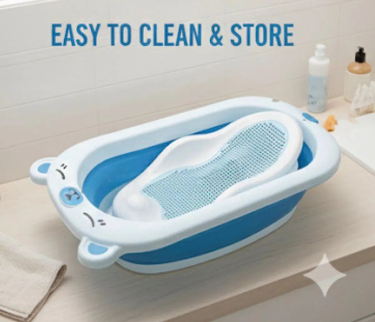 Safekido CuddleBath Baby Bath tub with seat