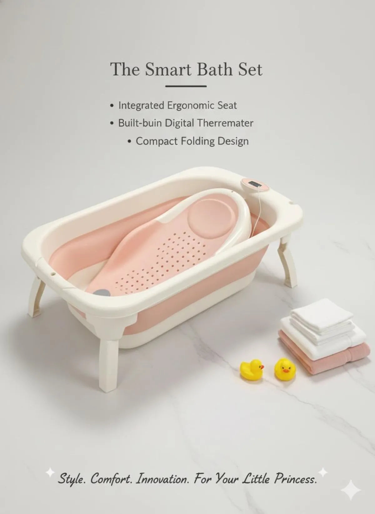 Safekido Premium AquaBuddy Baby Bath tub with seat