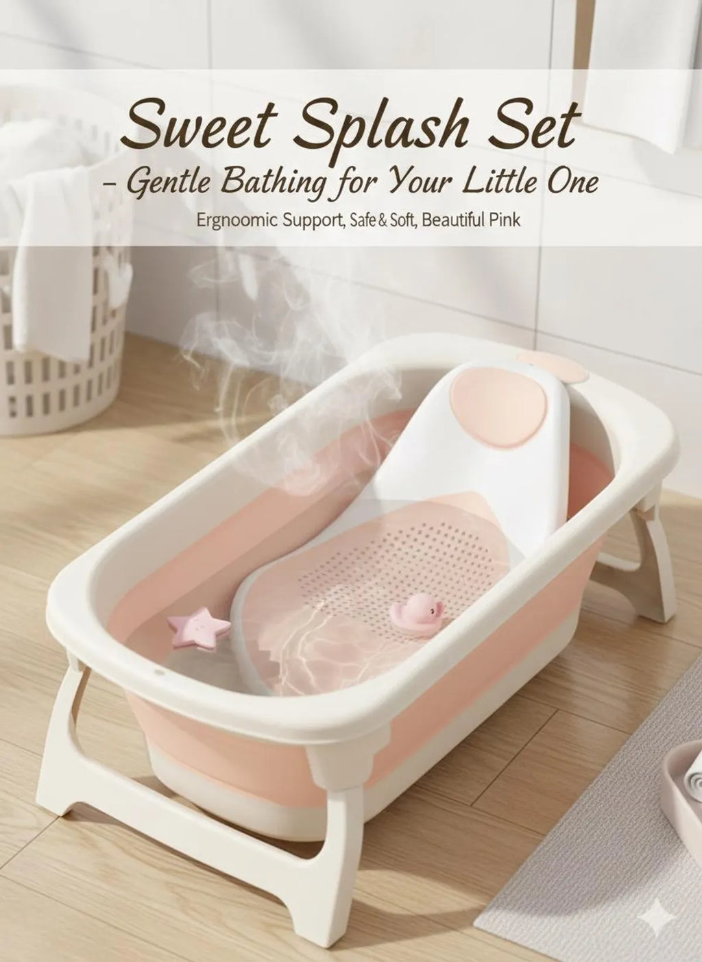 Safekido Premium AquaBuddy Baby Bath tub with seat