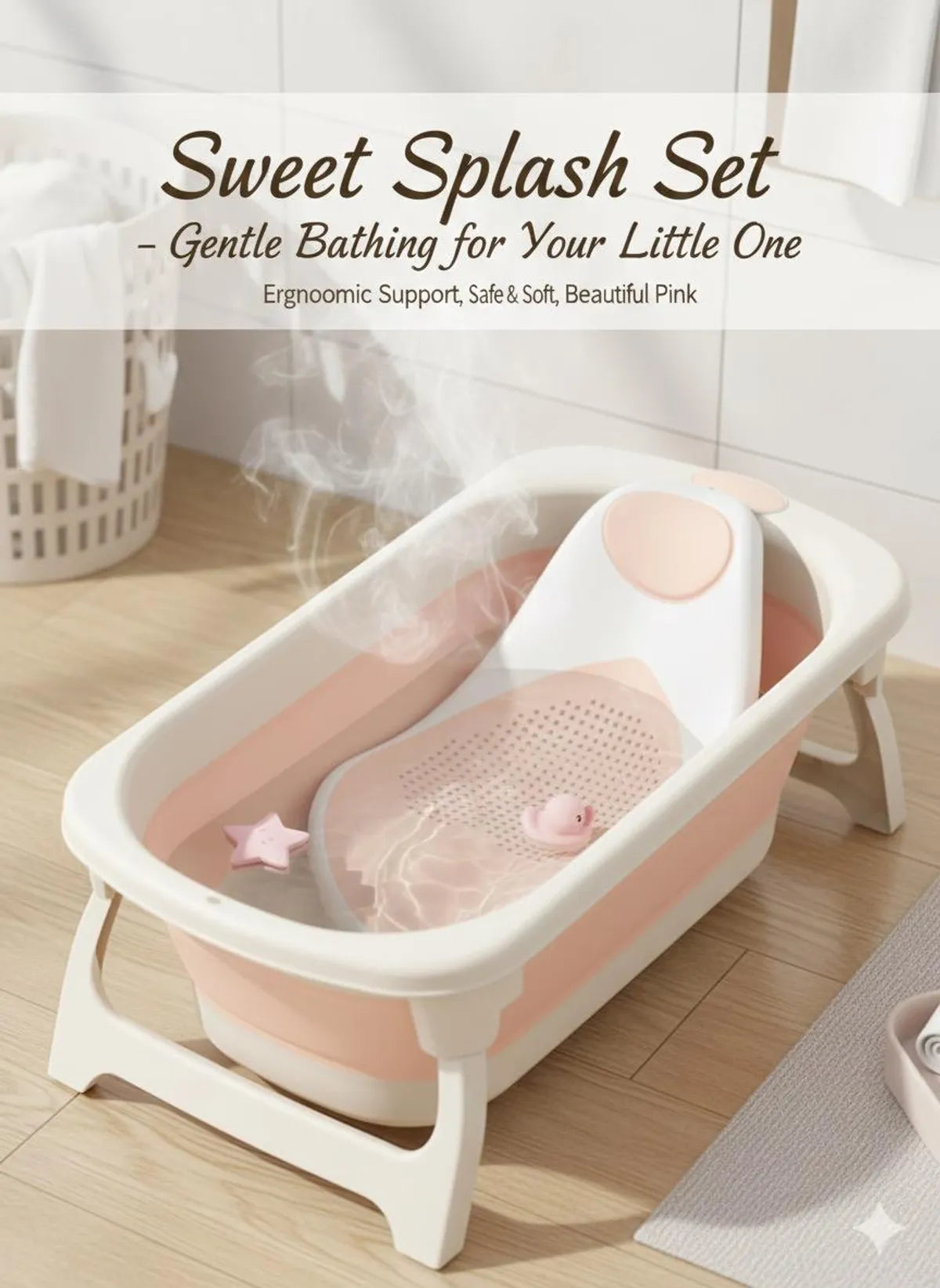 Safekido Premium AquaBuddy Baby Bath tub with seat