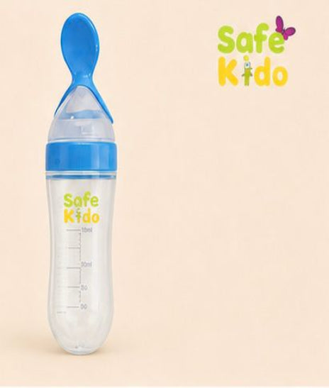 Safekido Squeezy baby Spoon Feeder (90 ml)