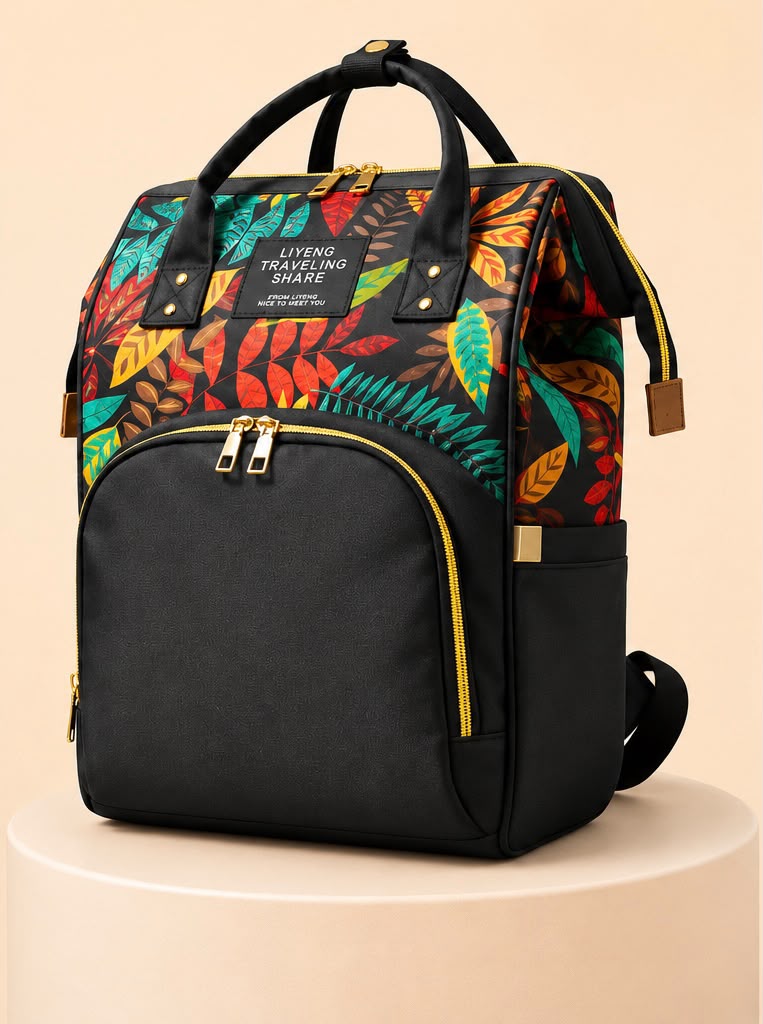 Safekido Leaf Trail Baby Diaper Backpack