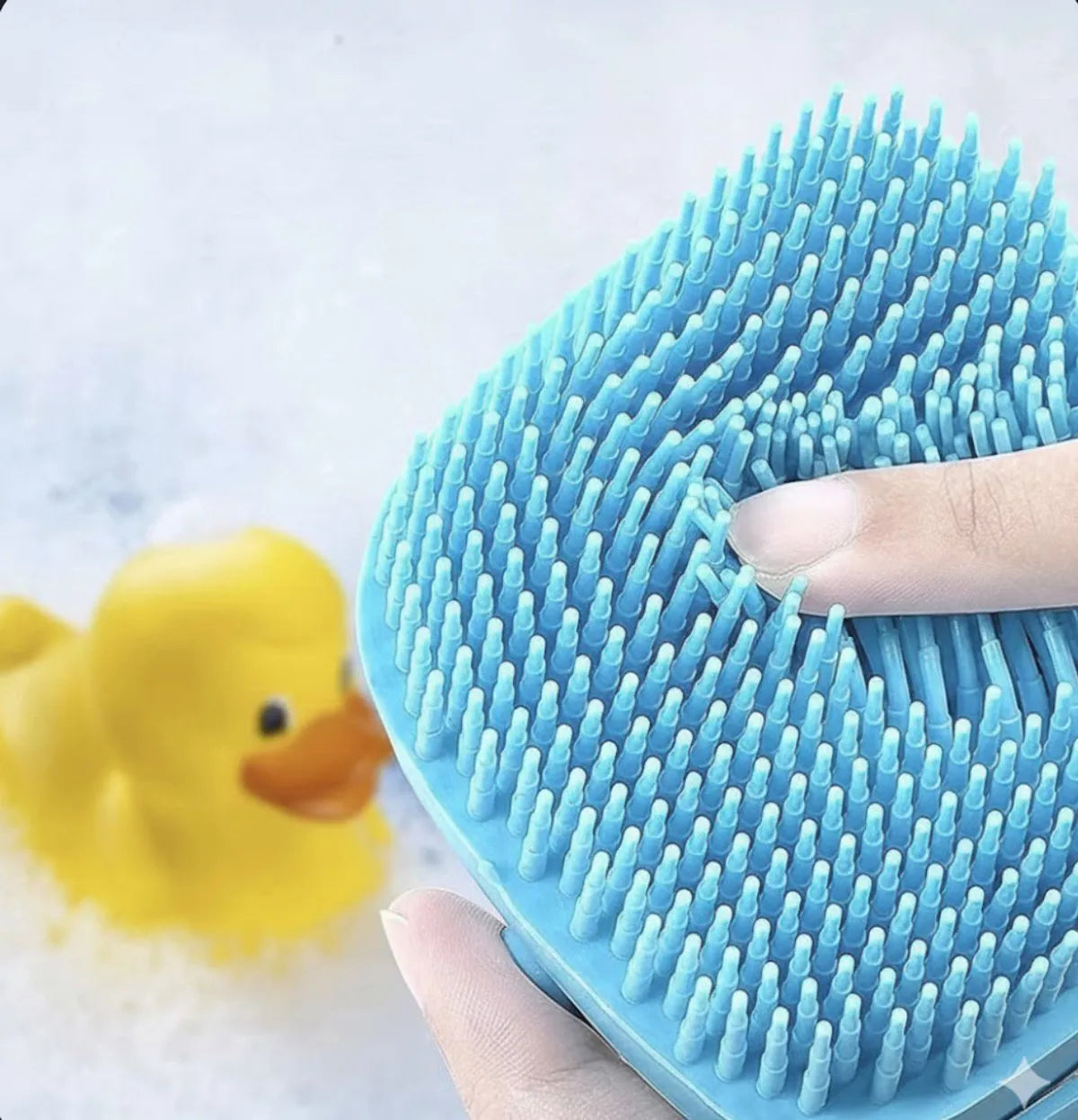 Safekido Baby Body scrubber with soap dispenser
