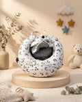 SafeKido Full-Size Nursing Pillow in White — ergonomic arm and back support for feeding, tummy time